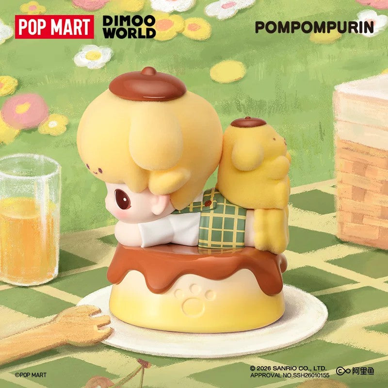POPMART DIMOO WORLD × Pochacco mô hình, vật trang trí