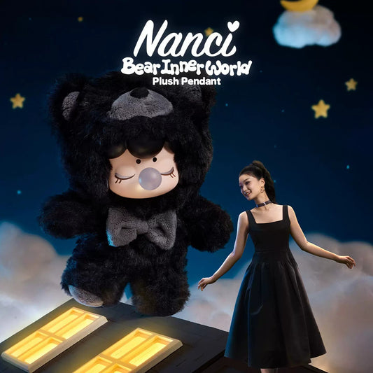Nanci熊內心世界絨毛吊飾