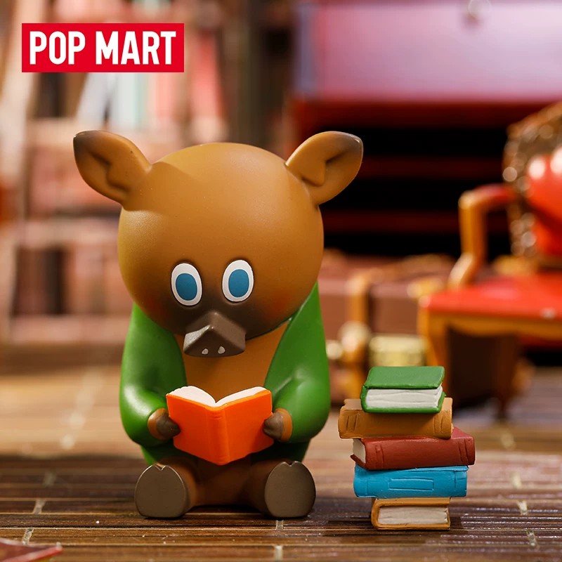 POPMART GREEN COW GARDEN — miniporquinho e miniporquinho-urso em caixa surpresa, Kohei Ogawa