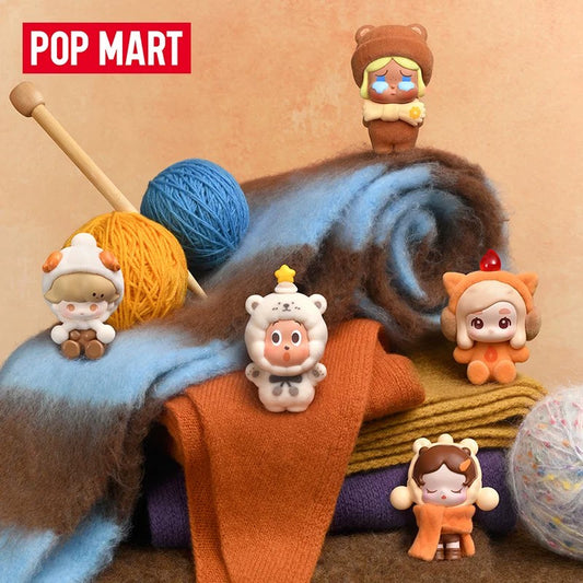 POPMART POP MART Butiran Comel Siri Plush Hangat dan Gebu Beg Misteri Patung (1 butir)