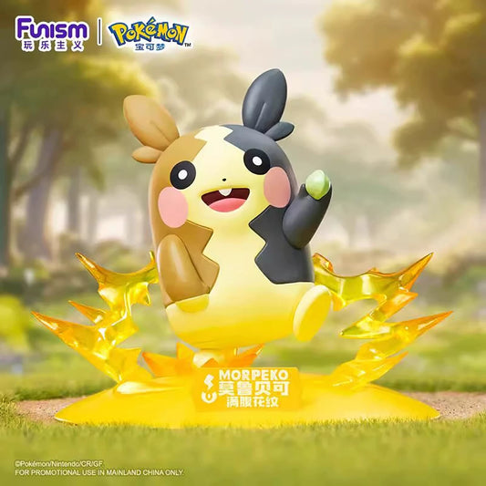 Set figur Pokémon MORPEKO dan MORPEKO ukuran kecil