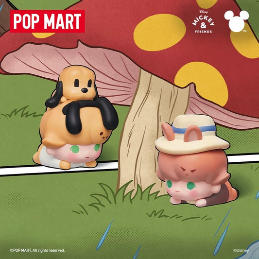 POPMART POP MART Butiran Comel DIMOO WORLD Disney Klasik Figura Beg