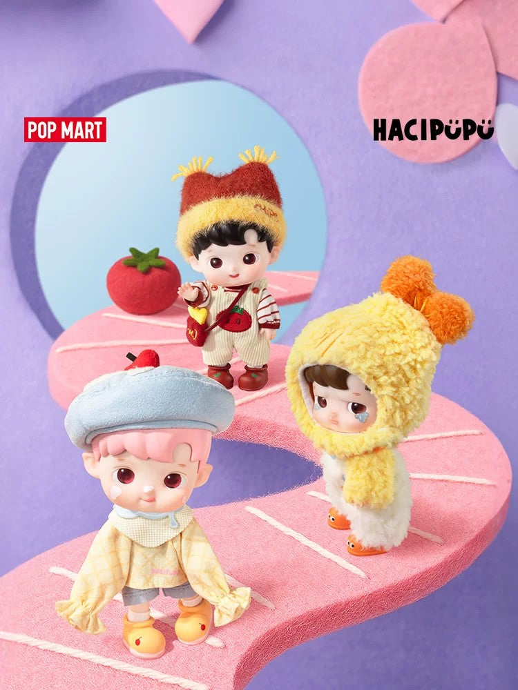 Caja sorpresa de figura articulada 1/12 de la serie Bolsito de Aperitivos de HACIPUPU de POPMART