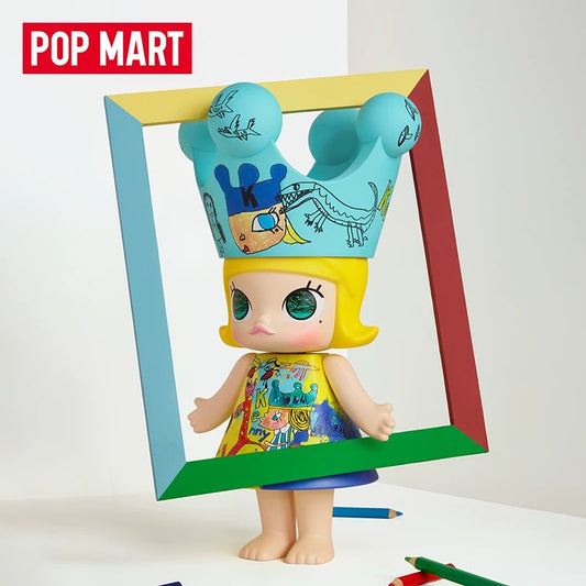 POPMART Bubble Mart MEGA ROYAL MOLLY 400% Inocencia figura decorativa