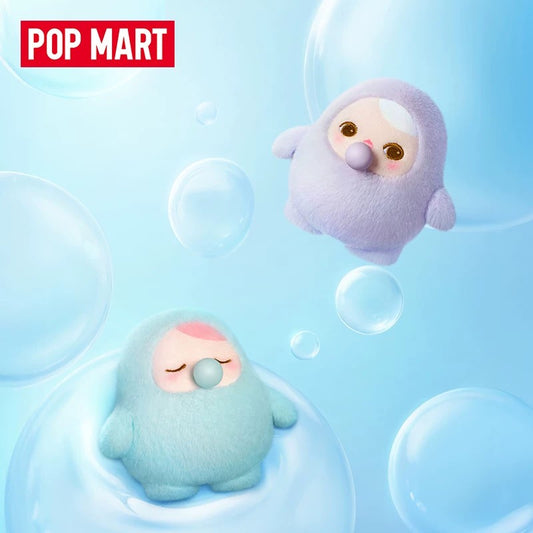 POPMART PUCKY Serie Burbujas emergentes Colgante de peluche Caja sorpresa