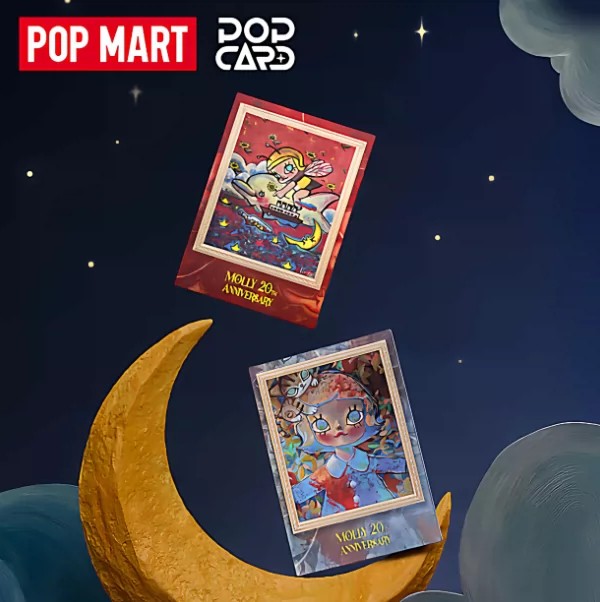 POPMART 泡泡玛特 MOLLY 20周年纪念收藏册卡牌周边