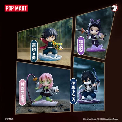 POPMART泡泡玛特鬼灭之刃战斗系列手办盲盒