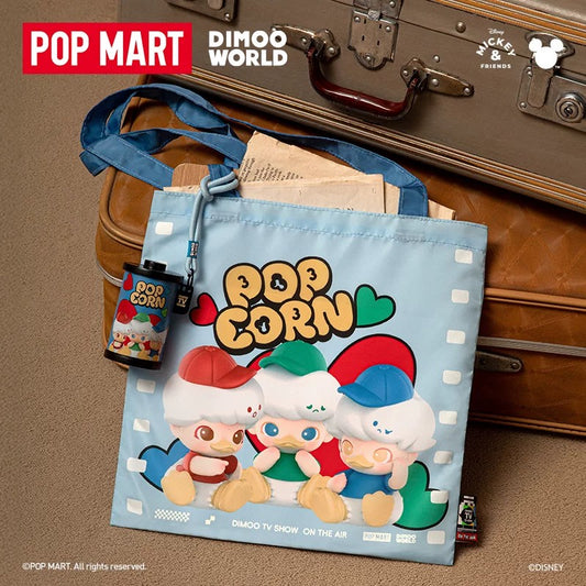 POPMART Bubble Mart DIMOO WORLD × Disney serie de bolsas organizadoras en caja sorpresa