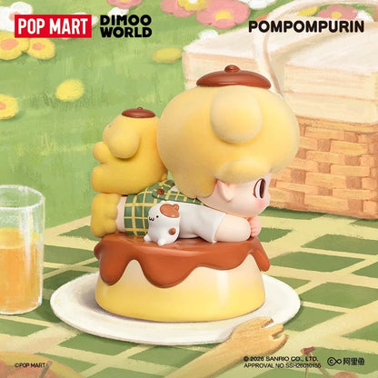 POPMART DIMOO WORLD × Pochacco mô hình, vật trang trí