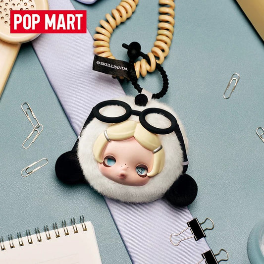 POPMART SKULLPANDA: bolso para auriculares de la serie No Quiero, accesorio