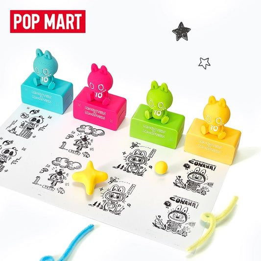 POPMART泡泡玛特THE MONSTERS十周年系列冰箱贴盲盒