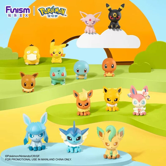 ฟิกเกอร์โปเกมอน กล่องสุ่มมินิชุดที่ 2 จากซีรีส์ Pokémon Little Adventures