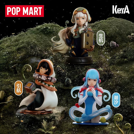 POPMART KeyA Seri Mimpi di Negeri Tak Dikenal Blind Box Figur Pajangan
