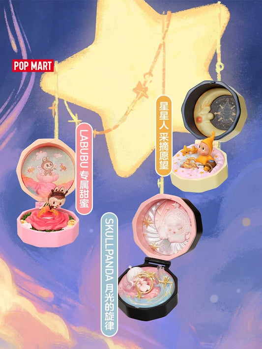 Ornamen Kotak Misteri Patung Siri Hujung Jari Romantik 4 Adegan POPMART