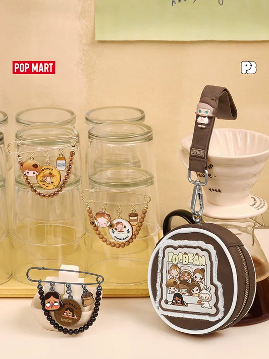 Productos periféricos de la serie Fábrica de Café Bubble de POPMART: bolso de mano con agujero