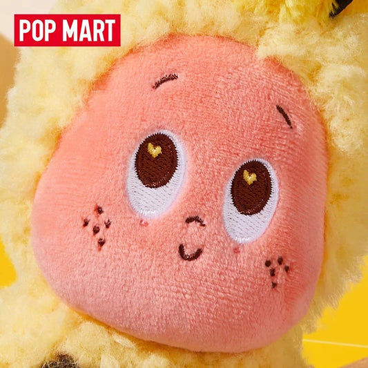 POPMART泡泡玛特 Star People Selamat Datang ke Permukaan Bulan Siri Gantungan Bulu Madu dan Barangan Sampingan