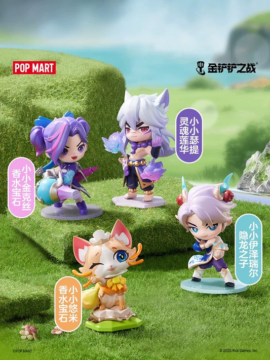 ฟิกเกอร์ซีรีส์ฮีโร่ตัวจิ๋วศึกพลั่วทองคำ POPMART กล่องสุ่มที่สอง