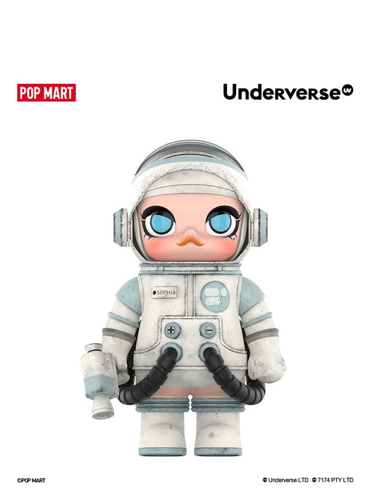 POPMART MEGA SPACE MOLLY 400% ASHLEY, figura de madera