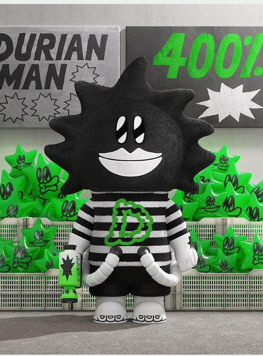 POPMART MEGA SPACE MOLLY 400% LALA COMPANY Lelaki Durian
