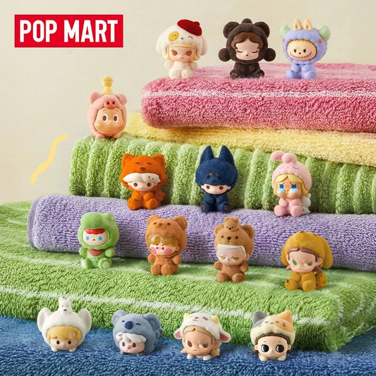 POPMART 泡泡玛特泡泡萌粒睡衣变装系列盲盒公仔袋装（1粒）