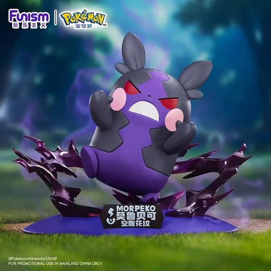Set figur Pokémon MORPEKO dan MORPEKO ukuran kecil
