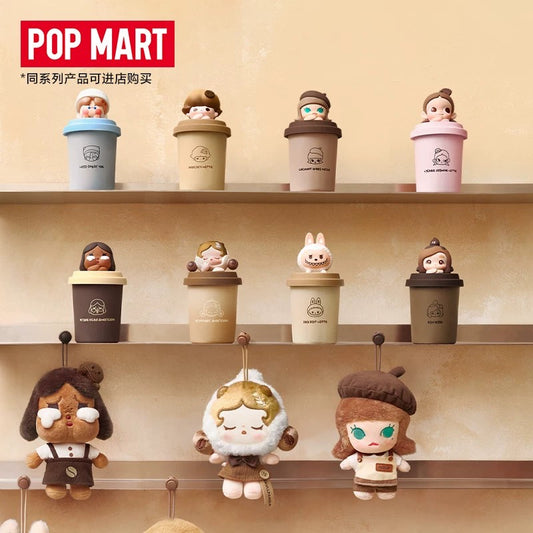 POPMART POP MART Butiran Comel Siri Kilang Kopi Lilin Pewangi Hiasan Kotak Misteri