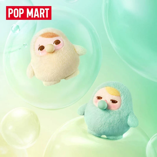 POPMART PUCKY Serie Burbujas emergentes Colgante de peluche Caja sorpresa