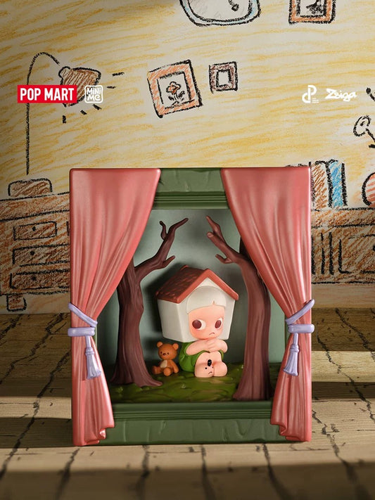 POPMART patung figura tingkap Zsiga