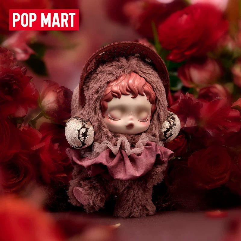 POPMART泡泡玛特SKULLPANDA光织园毛绒公仔挂件盲盒