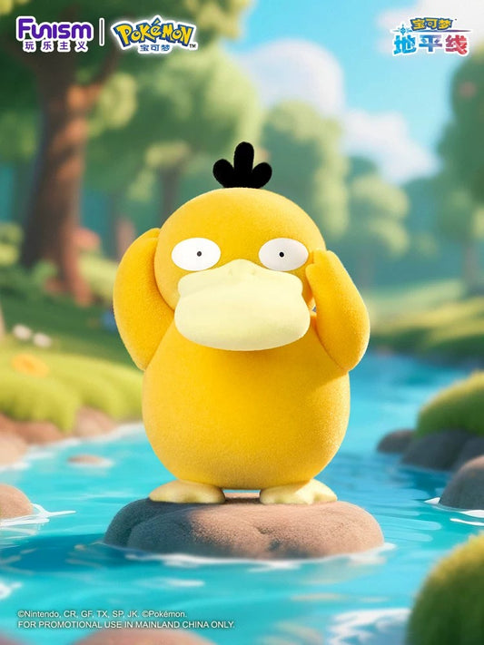 Figur berbentuk bebek seri boneka Pokémon