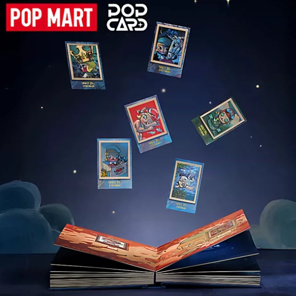 POPMART 泡泡玛特 MOLLY 20周年纪念收藏册卡牌周边