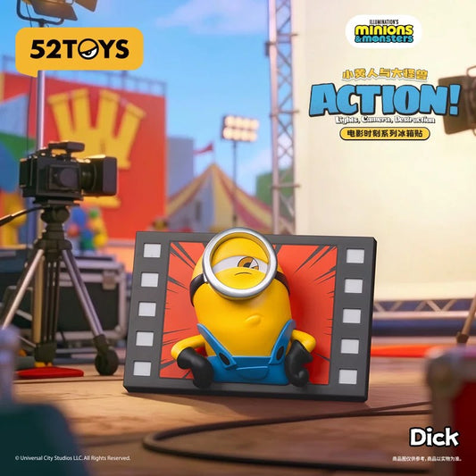 MINIONS Y MONSTRUOS: ¡Acción! Imán de nevera de la serie
