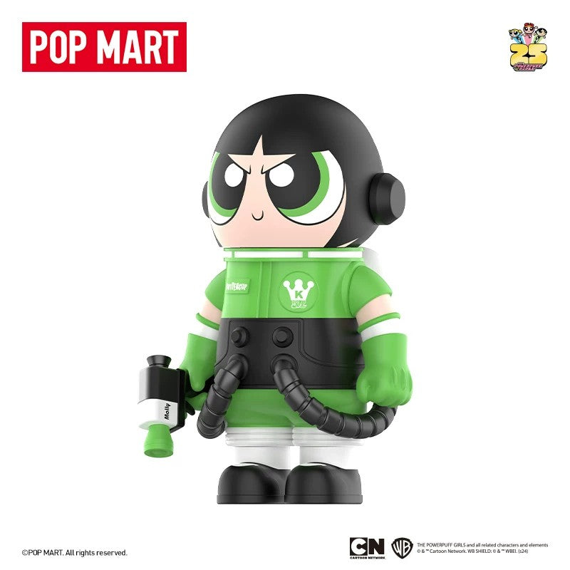 POPMART泡泡玛特MEGA SPACE MOLLY 400% +100% 飞天小女警毛毛
