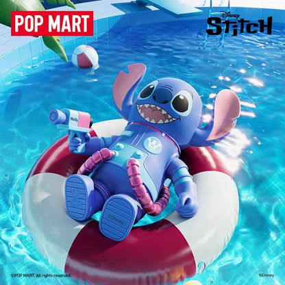 POPMART泡泡玛特MEGA SPACE MOLLY 400% 史迪奇摆件