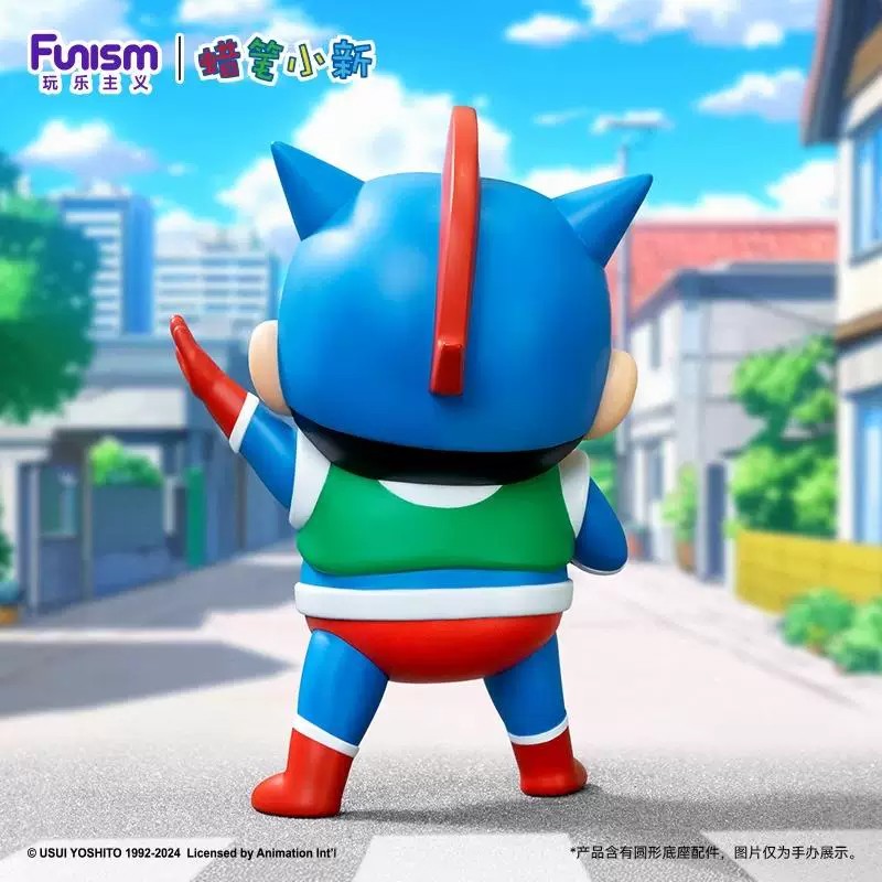 كرايون شين-تشان، تمثال يد متوسط الحجم، بأسلوب سوبرمان الديناميكي