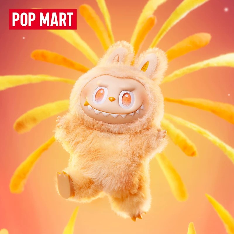 POPMART泡泡玛特THE MONSTERS 前方高能搪胶毛绒挂件盲盒