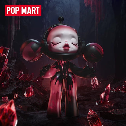 POPMART泡泡玛特MEGA SKULLPANDA 400% 红水晶摆件