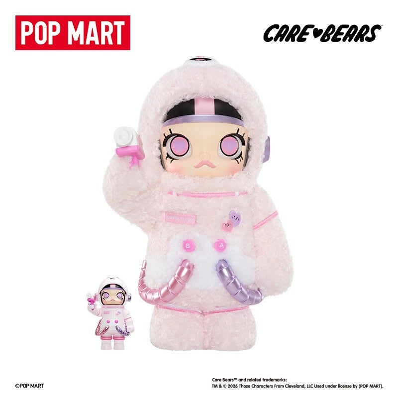 POPMART泡泡玛特MEGA SPACE MOLLY 400% + 100% 甜蜜讯息熊