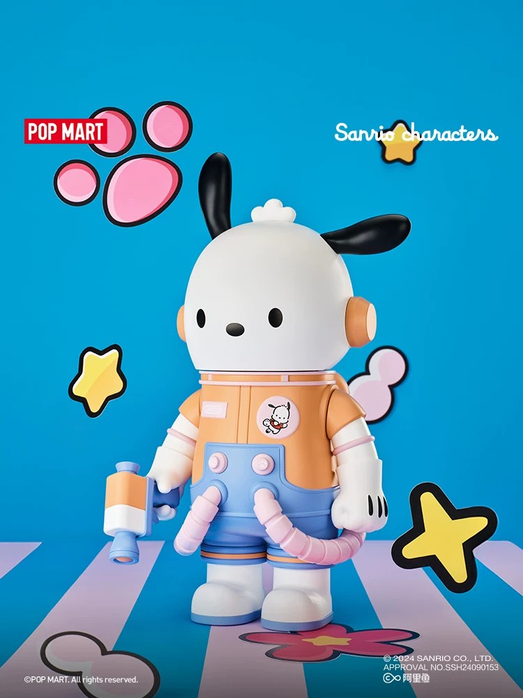 صندوق عائلة Sanrio المكسور من POPMART MEGA SPACE MOLLY 400%