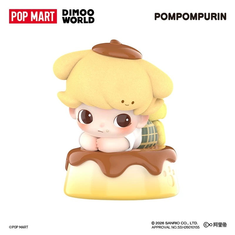 POPMART DIMOO WORLD × Pochacco mô hình, vật trang trí