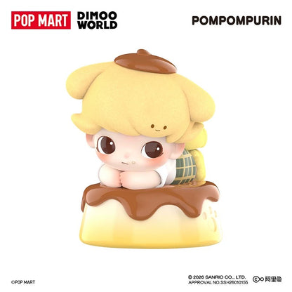 POPMART DIMOO WORLD × Pochacco mô hình, vật trang trí