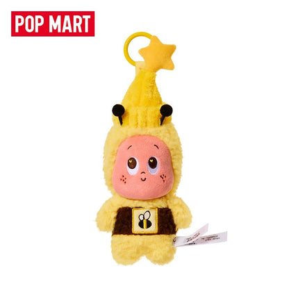 POPMART泡泡玛特 Star People Selamat Datang ke Permukaan Bulan Siri Gantungan Bulu Madu dan Barangan Sampingan