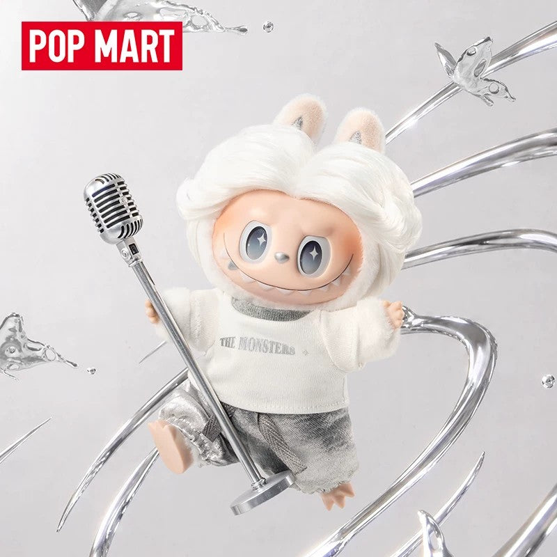 POPMART泡泡玛特THE MONSTERS 复古理发店搪胶毛绒挂件盲盒