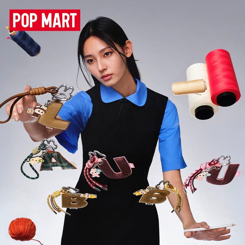 POPMART泡泡玛特THE MONSTERS心底密码系列字母挂件盲盒