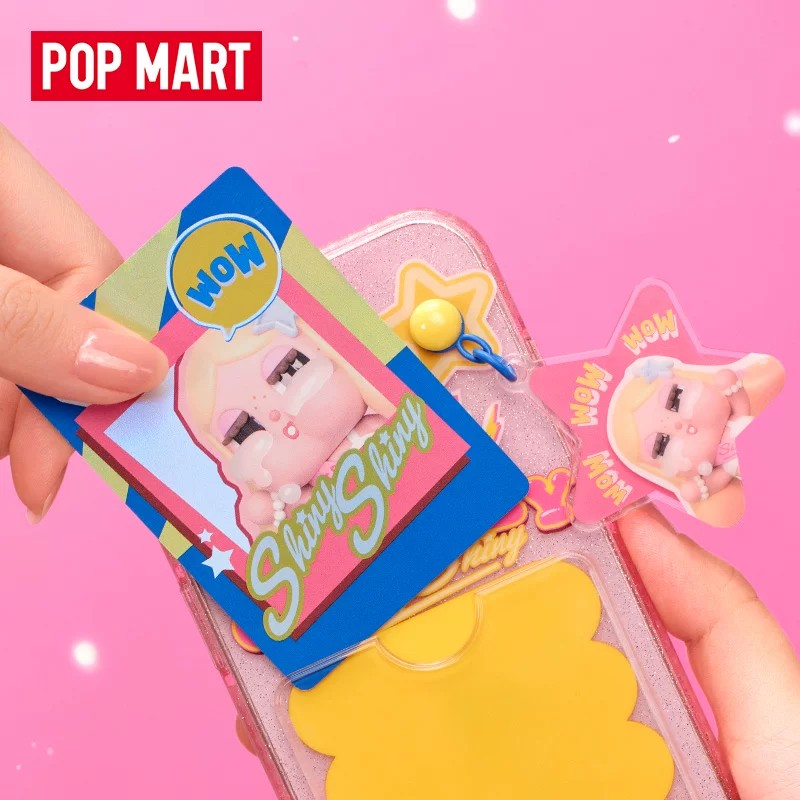 POPMART泡泡玛特CRYBABY SHINY SHINY系列手机壳 iPhone周边