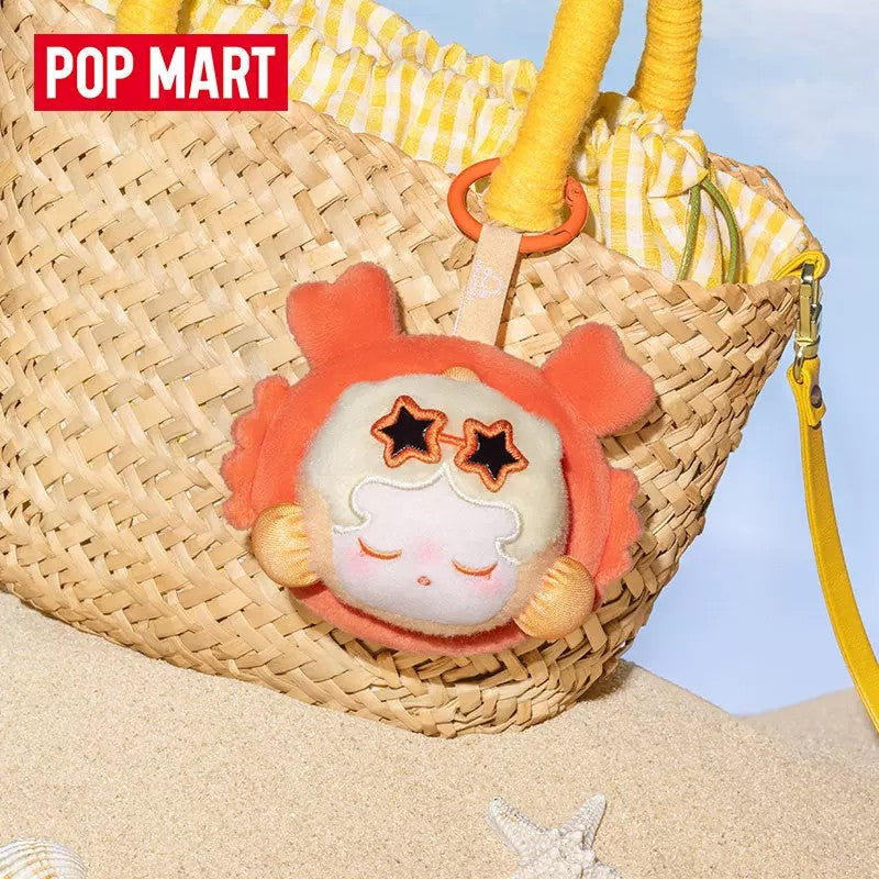 POPMART泡泡玛特泡泡萌粒 海岛度假 迷你毛绒挂件盲盒