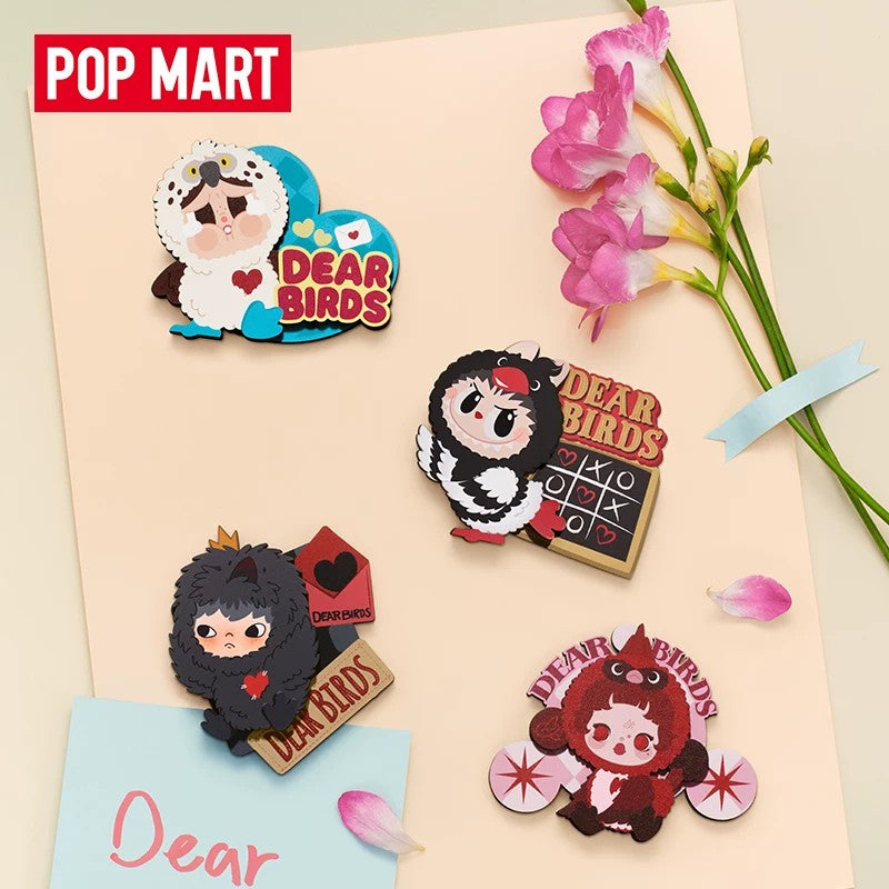 POPMART泡泡玛特Dear Birds系列冰箱贴盲盒家居周边