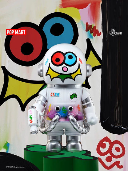 POPMART MEGA SPACE MOLLY 400% Jon Bergman SPACE CADETS