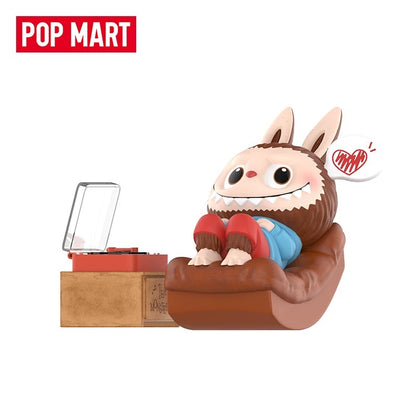 POPMART LABUBU mô hình Nhạc công jazz, vật trang trí để bàn