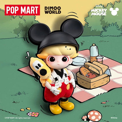 POPMART泡泡玛特DIMOO 米奇1/8可动人偶娃娃